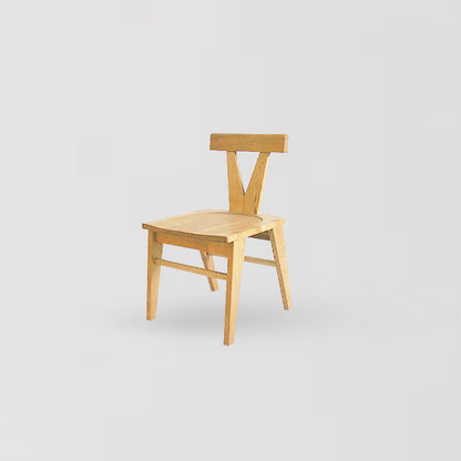 谷之座 餐椅 - 日本栗木