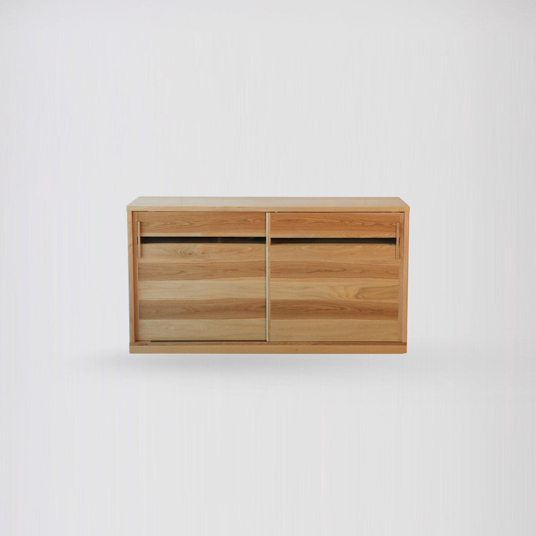 幸系列 趟門鞋櫃 - 橡木