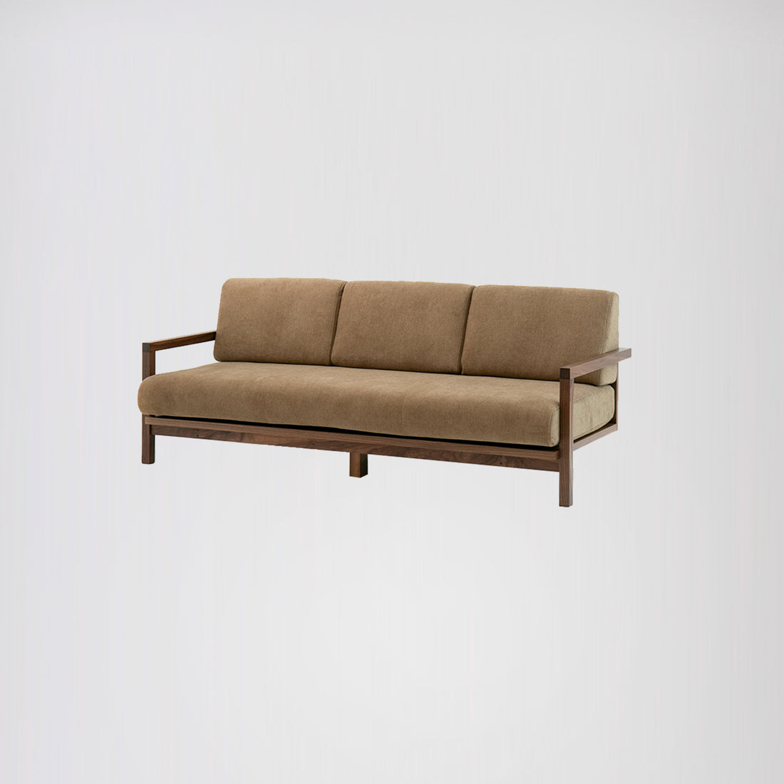 直之座扶手梳化 - 三座位