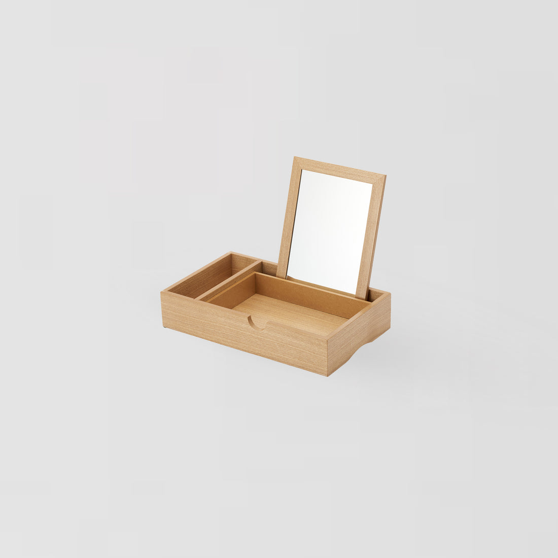 木系連鏡梳妝盒