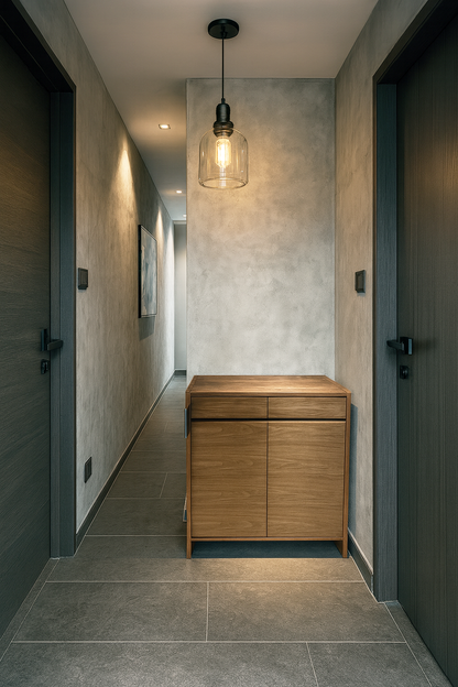 立系列掲門鞋櫃 - 雙門