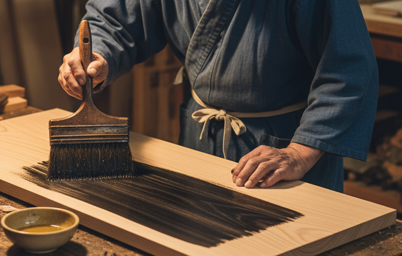 頑之座 餐椅- 日本栗木