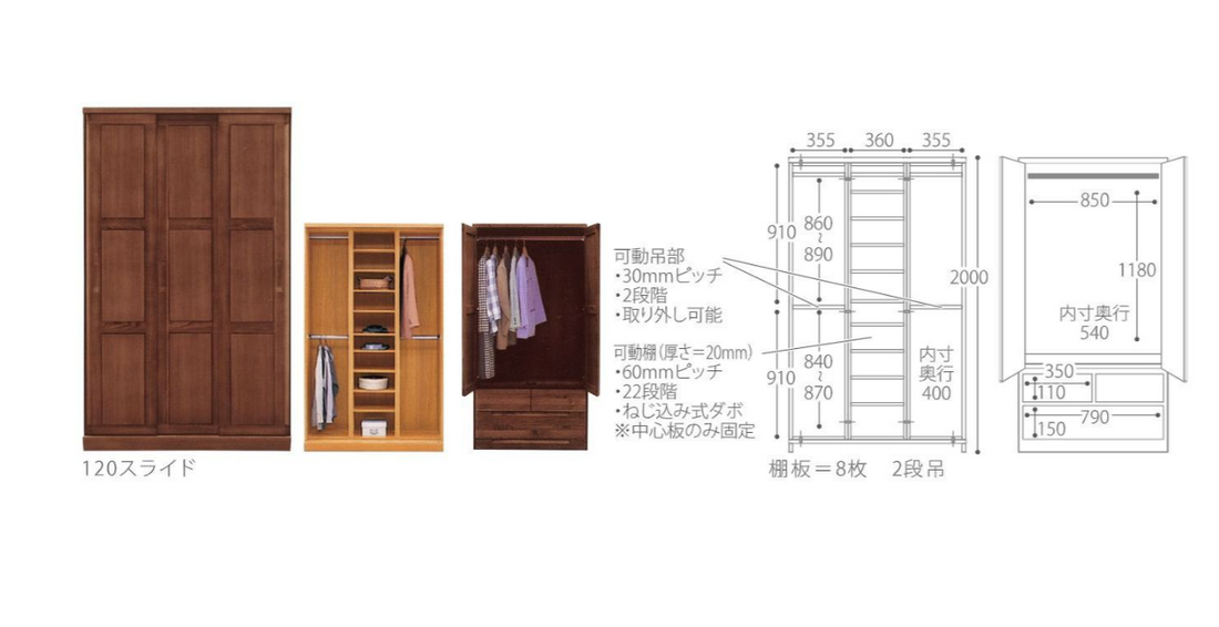 E系列衣櫃