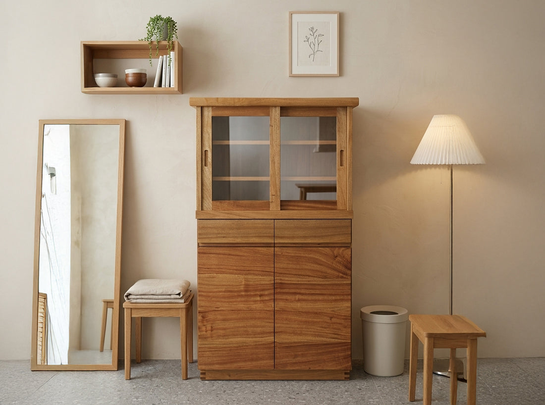 神武趟門邊櫃 - H180cm