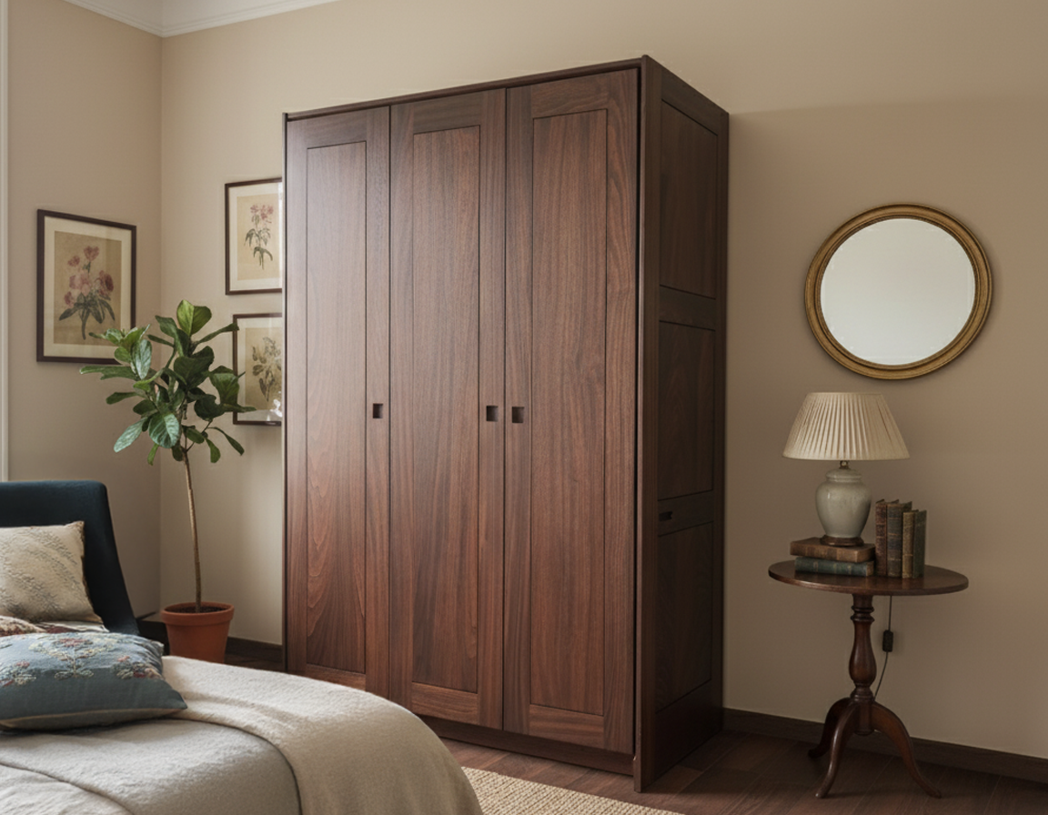 HIMUKA楠木衣櫃 - 三門