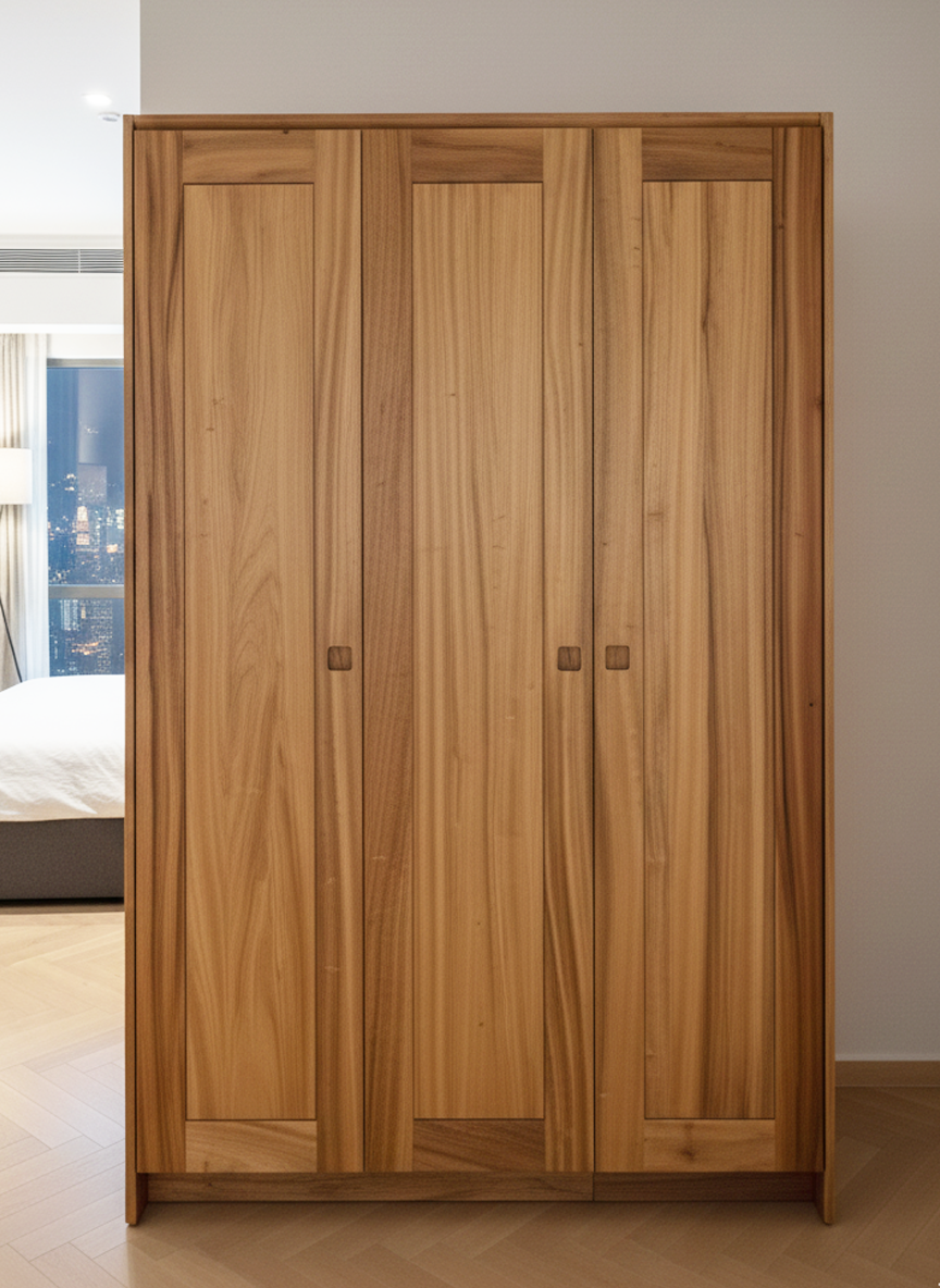 HIMUKA楠木衣櫃 - 三門