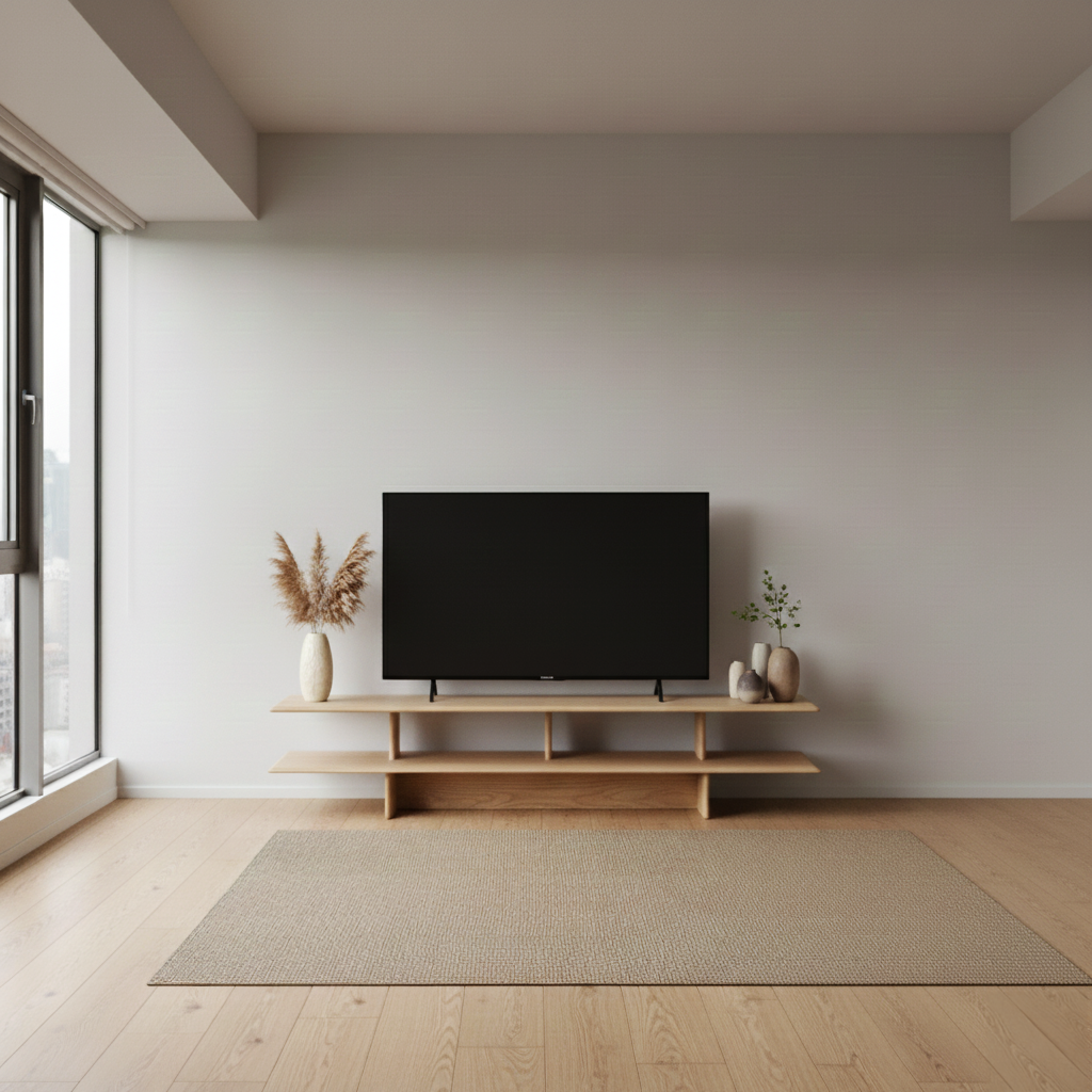 安系列電視櫃 - 胡桃木