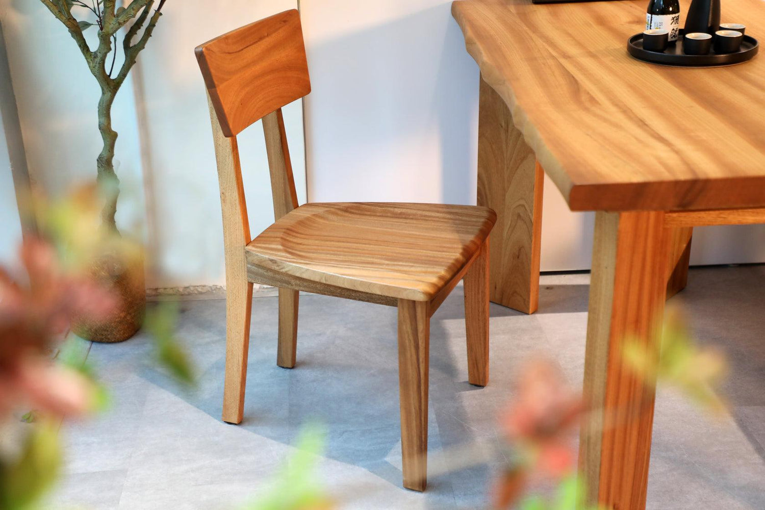 神武楠木餐椅