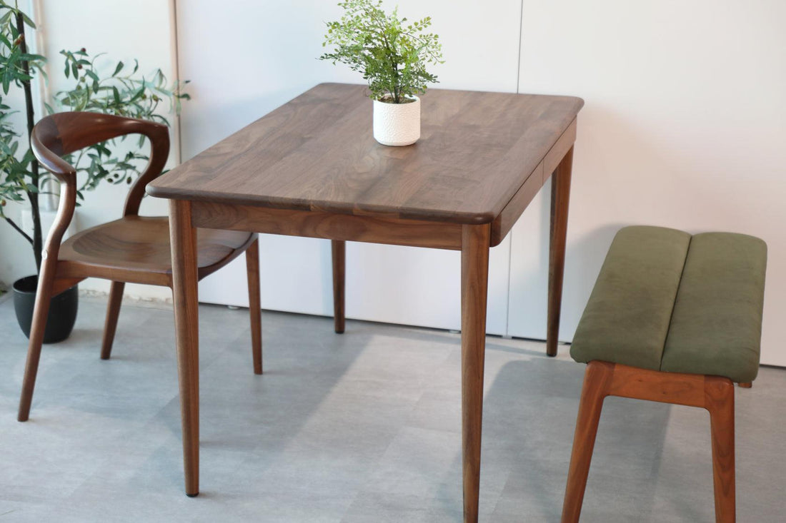 沢系列餐枱 - 胡桃