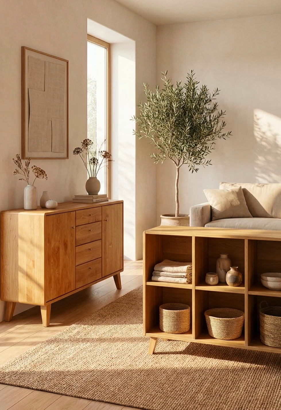 蟻組餐邊櫃 - w120掲門+櫃桶