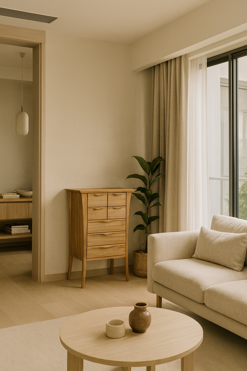 KONNE楠木小邊櫃